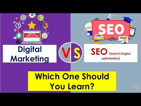 Digital Marketing Vs SEO | What Is The Difference Between Digital Marketing And SEO